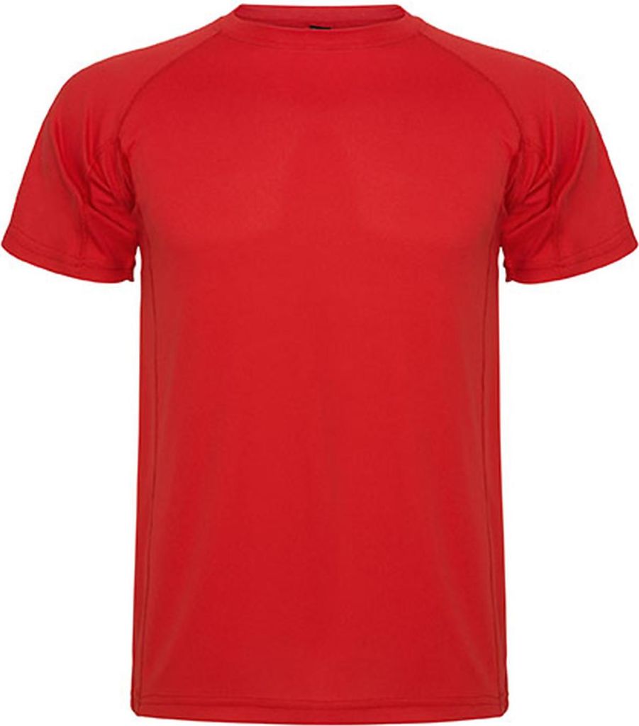 Roly CA0425 | Herren Montecarlo T-Shirt, Piqué - Farbe: Red 60 - Größe: M