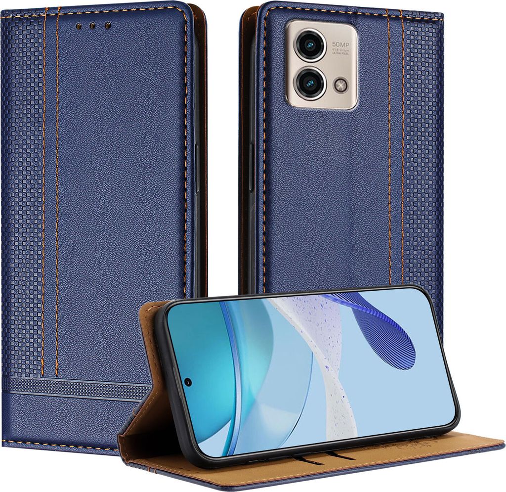 Handyhülle für Motorola Moto G Stylus 5G 2023 Leder Flip Produktbild 