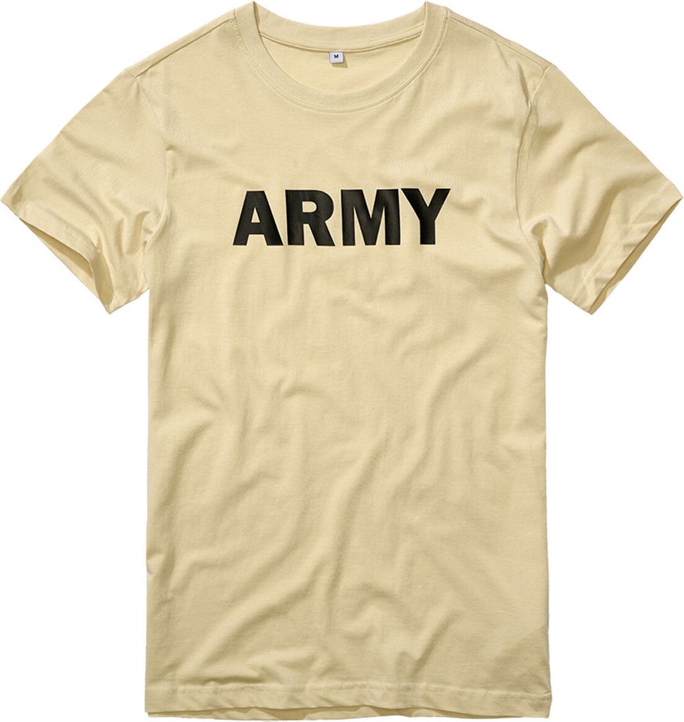 T-Shirt ARMY beige, XXL