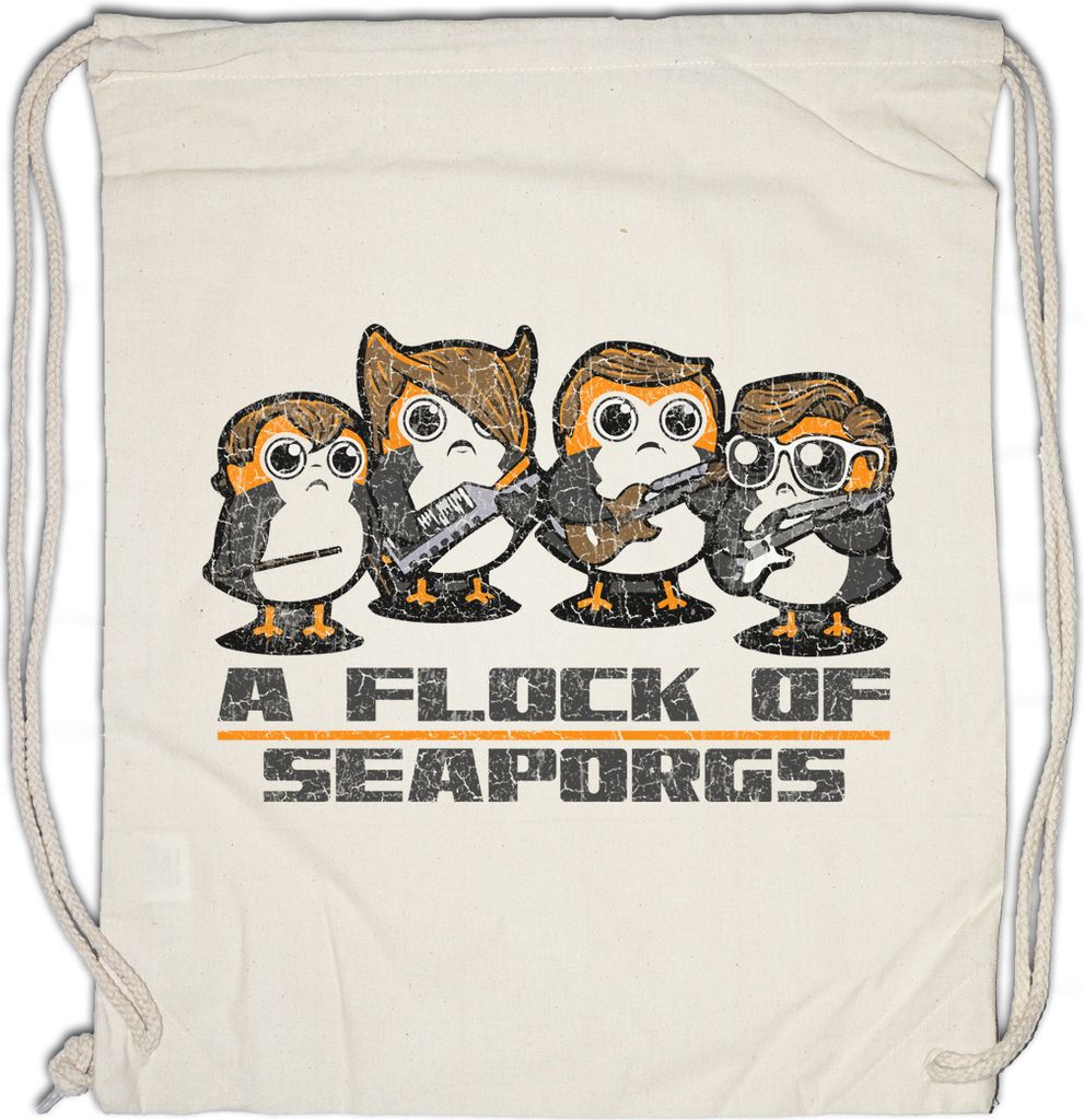 Urban Backwoods A Flock Of Seaporgs, Turnbeutel, Farbe: Beige