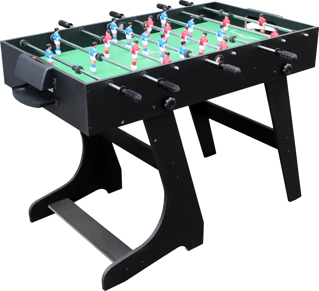 Baby-foot pliable gain de place avec barres télescopiques de 140cm