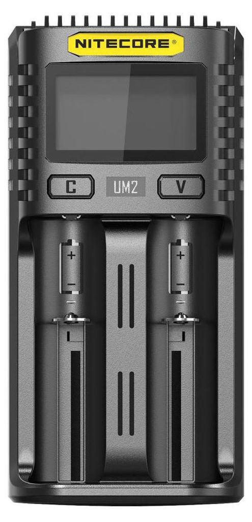 USB-2-Slot-Ladegerät Nitecore UM2 für Li-Ion-, Li-Ion IMR-, Produktbild 
