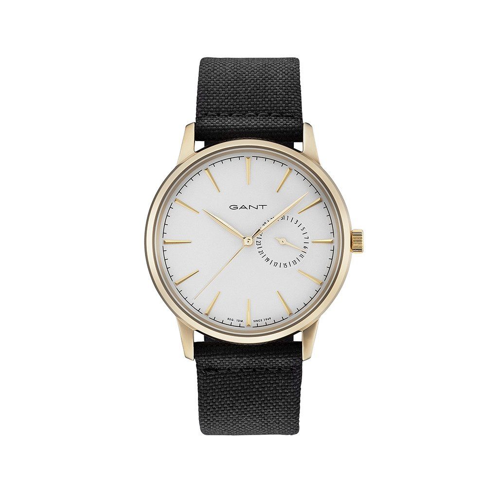 Gant Herren Uhr Armbanduhr Herrenuhr, Analog, Größe:Einheitsgröße, Farbe:Schwarz-schwarz,weiß