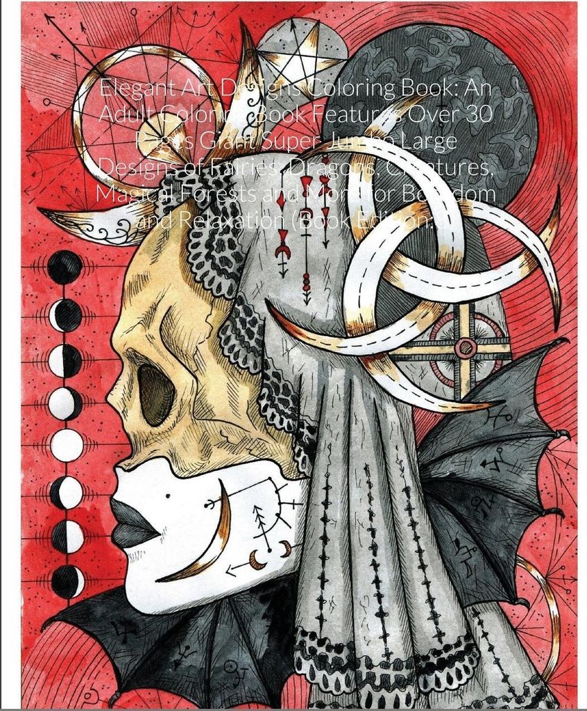 Elegant Art Designs Coloring Book