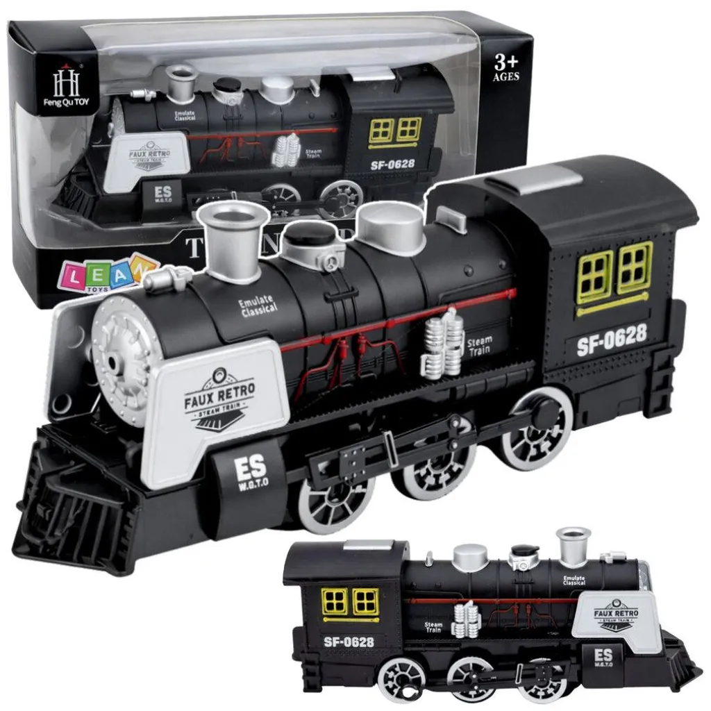 Locomotive classique intelligente avec capteur d'obstacles et sons réalistes