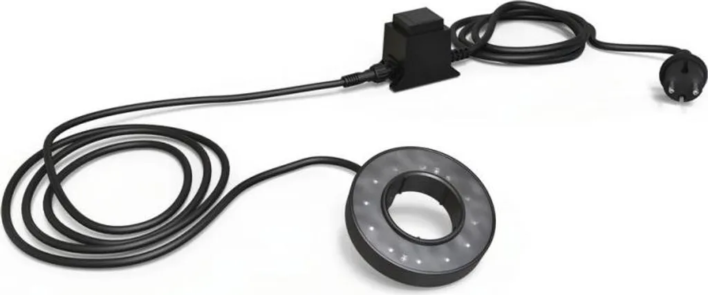 Éclairer une fontaine de nuit avec le kit LED OASE 88264 étanche