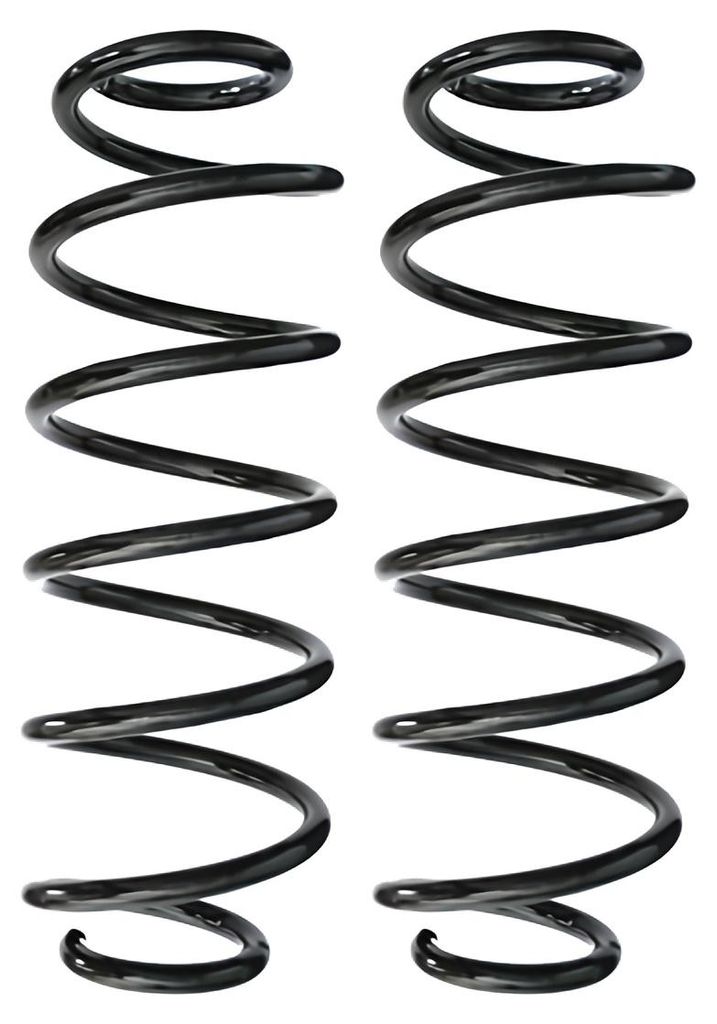 Fahrwerksfedern-Set Hinterachse Schraubenfeder Ø111mm SPIDAN für PEUGEOT 207