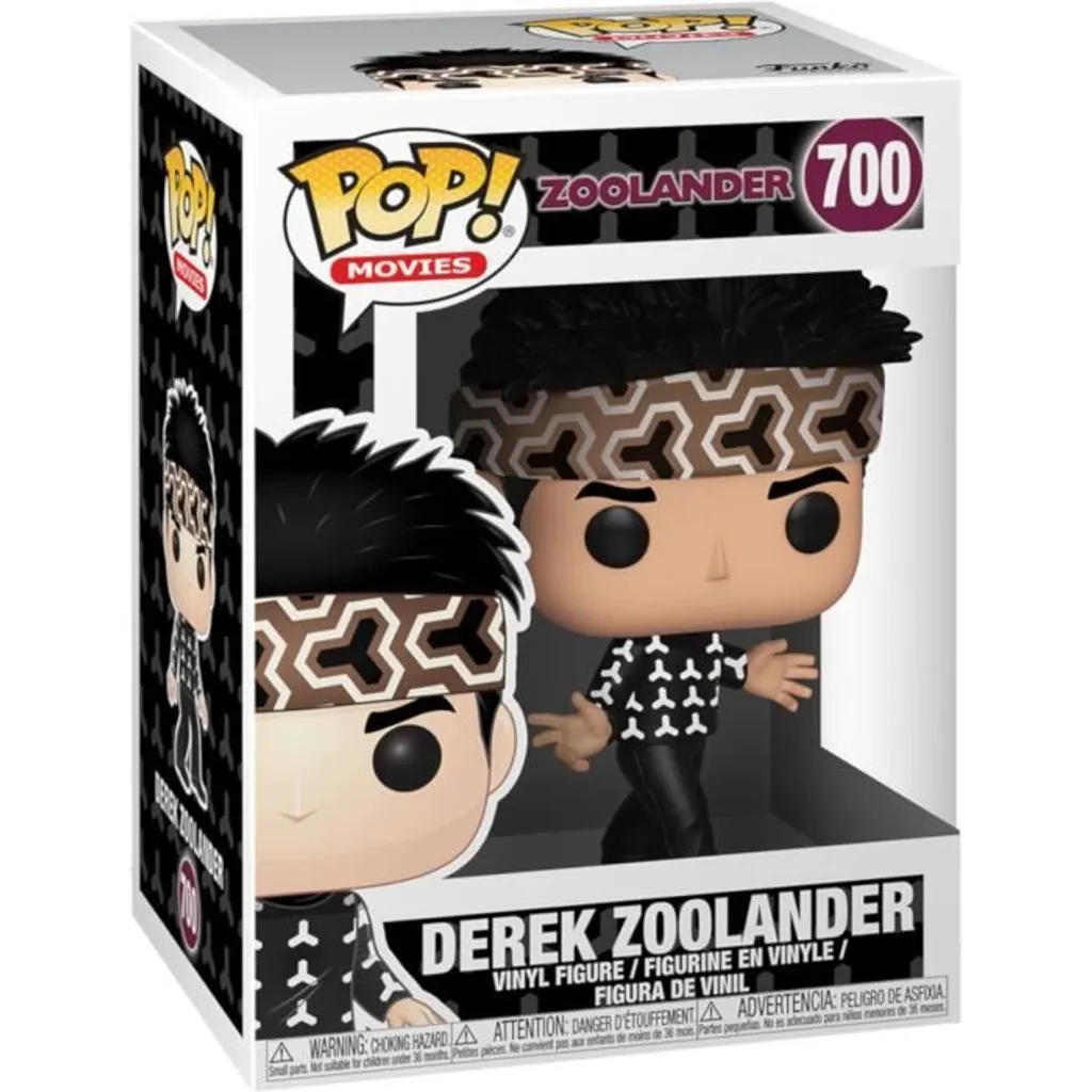 Funko Pop Zoolander 700 Derek Zoolander figurine de collection 10cm Pop