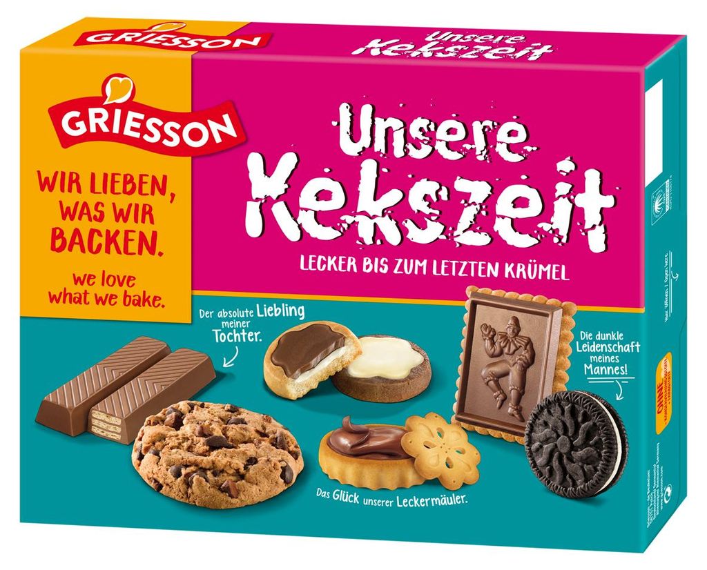 GRIESSON 74510921 GRIESSON Unsere Kekszeit Gebäck 397,0 g Productafbeelding 