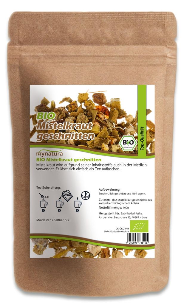 Mynatura  Mistelkraut getrocknet & geschnitten – in Produktbild 