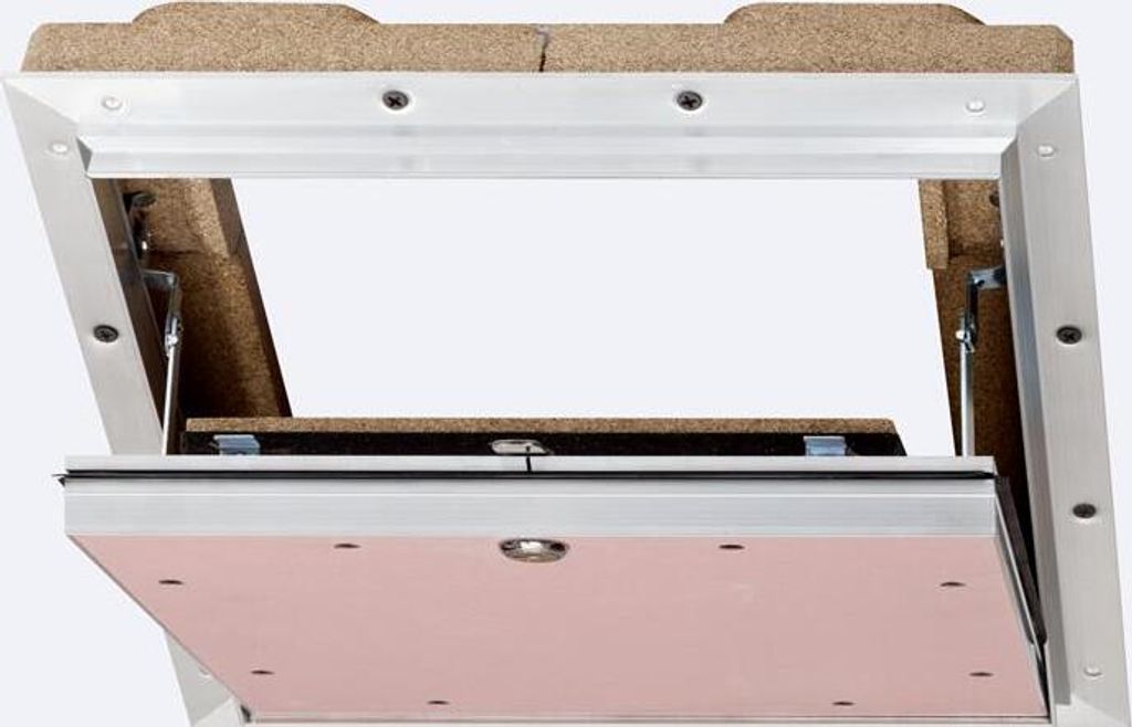Revisionsklappe AluProtect Safe I/EI30 mit Gipskartoneinlage GKF 2 x 12,5 mm 800 mm x 600 mm