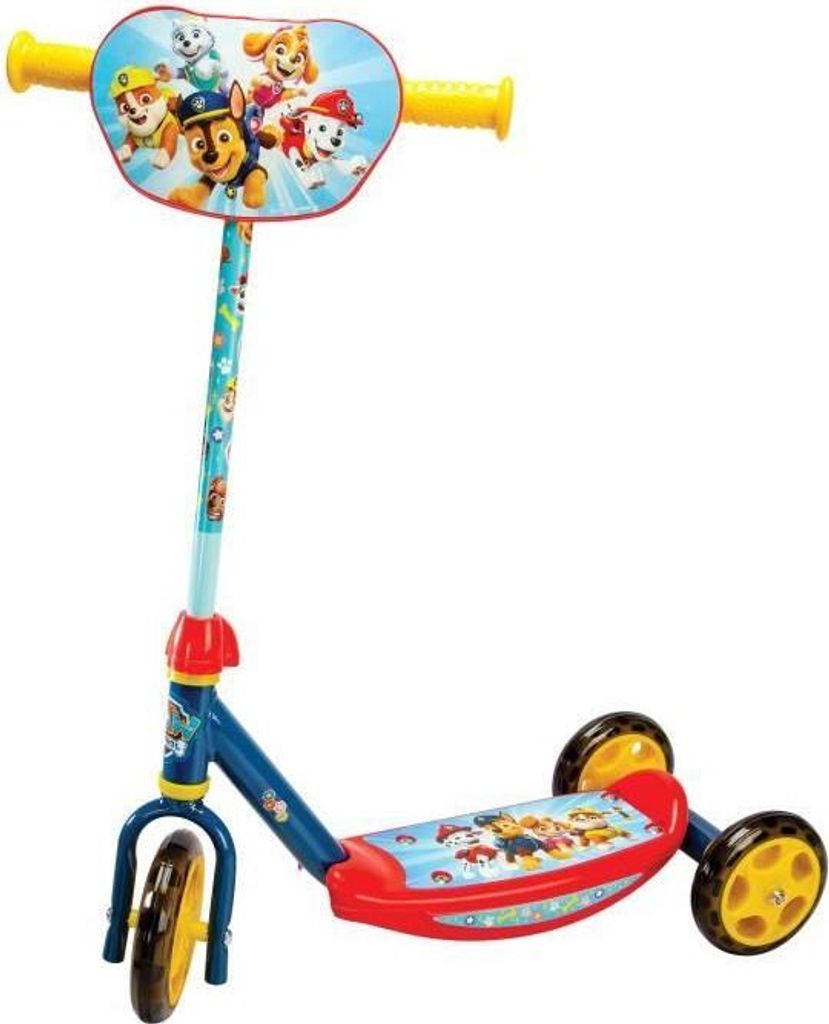 Tretroller , Paw Patrol Design, 3 Räder, Metallrahmen, Produktbild 