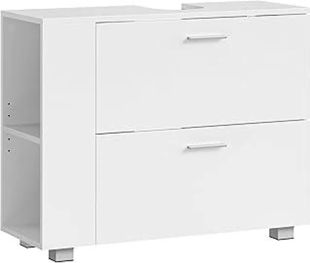 Mobile Sottolavandino VASAGLE Bianco: Ordine Perfetto in Bagno