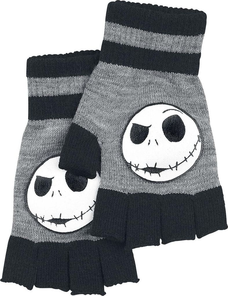 The Nightmare Before Christmas Kurzfingerhandschuhe Uni Produktbild 