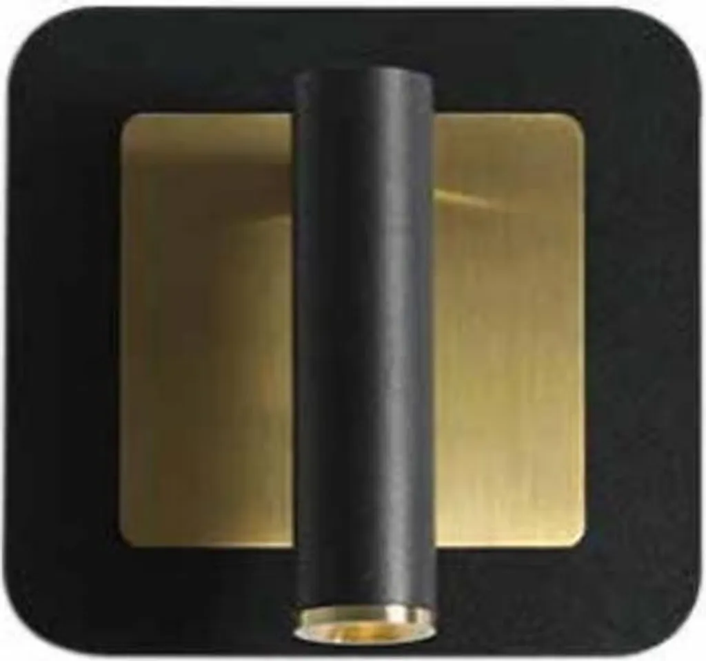 Applique Peribed laiton noir LED 5W - Éclairage design chic et moderne