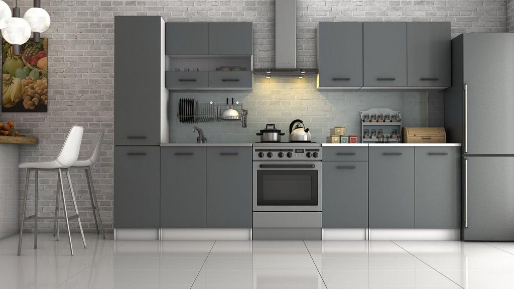 Kuchyňská linka DAGA III 300 SL4 - antracit Obrázek produktu 