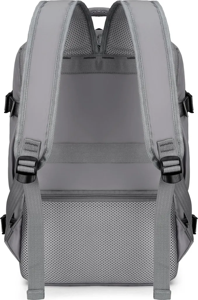 Sac à dos bagage à main 40L extensible avec compartiment chaussures noir - 3