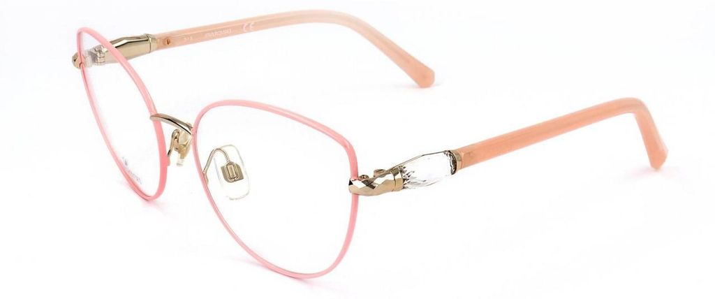 Swarovski SK5340 Shiny pink 56/18/140 Damen Brillen