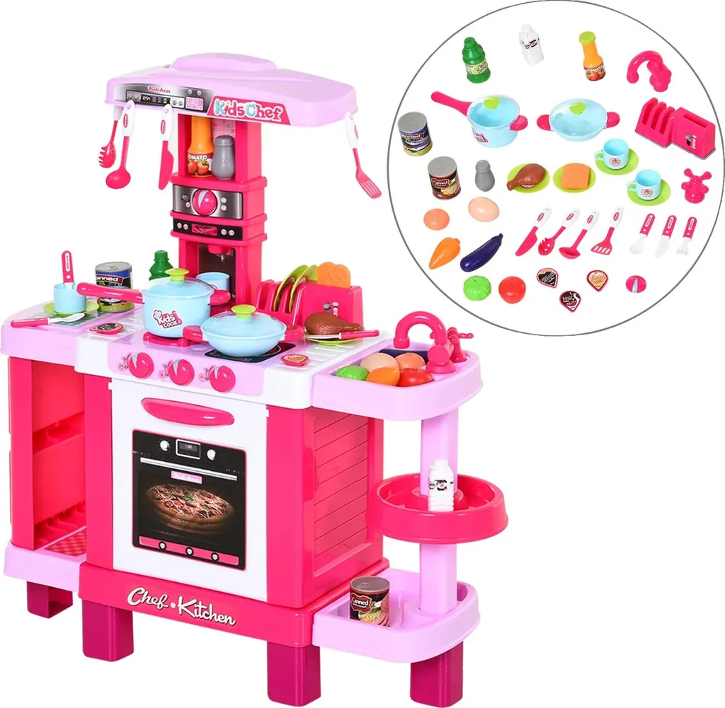 Set de cuisine enfant 38 accessoires - Dinette éducative dès 3 ans
