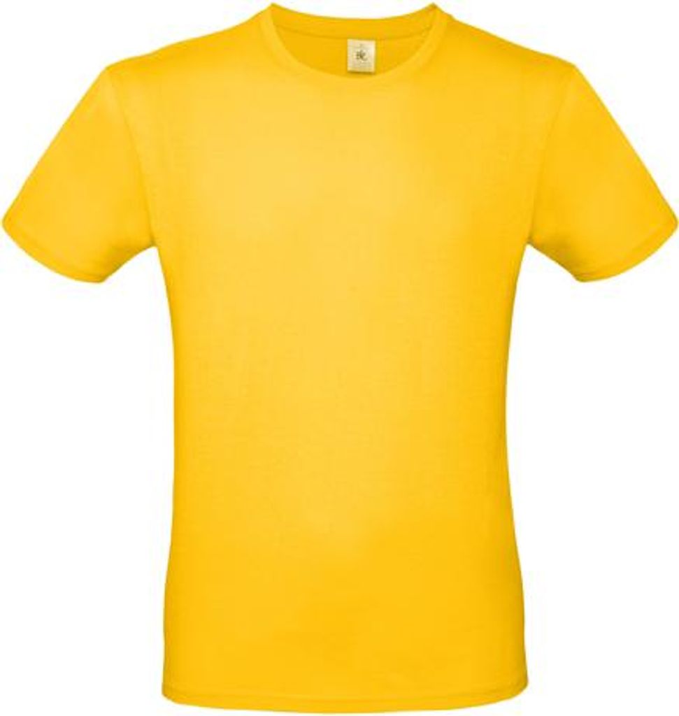 Herren-T-Shirt, Kurzarm - B&C #E150 - gold - Größe 3XL