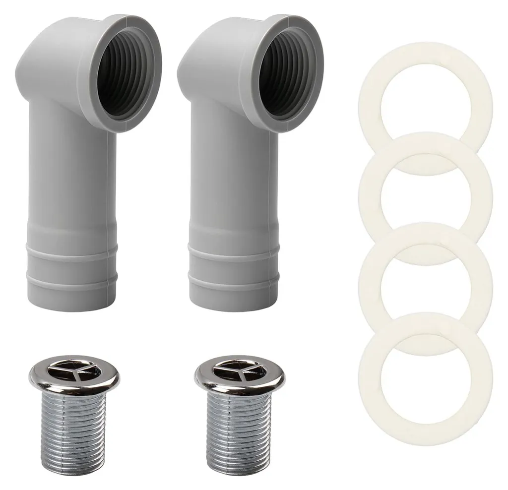 Réparer un trop-plein d'évier avec ces têtes de 29 mm pour trous 21-23 mm x2