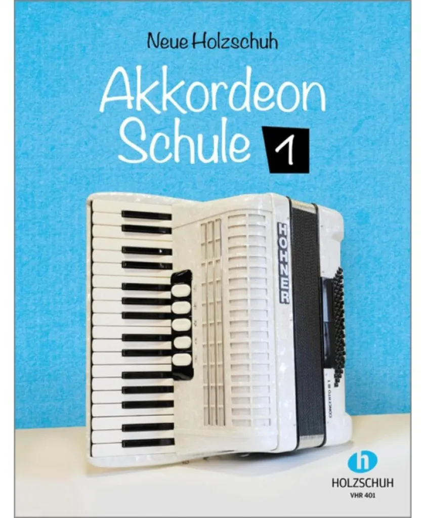 Partition accordéon débutant Neue Akkordeonschule 1 pour école de musique