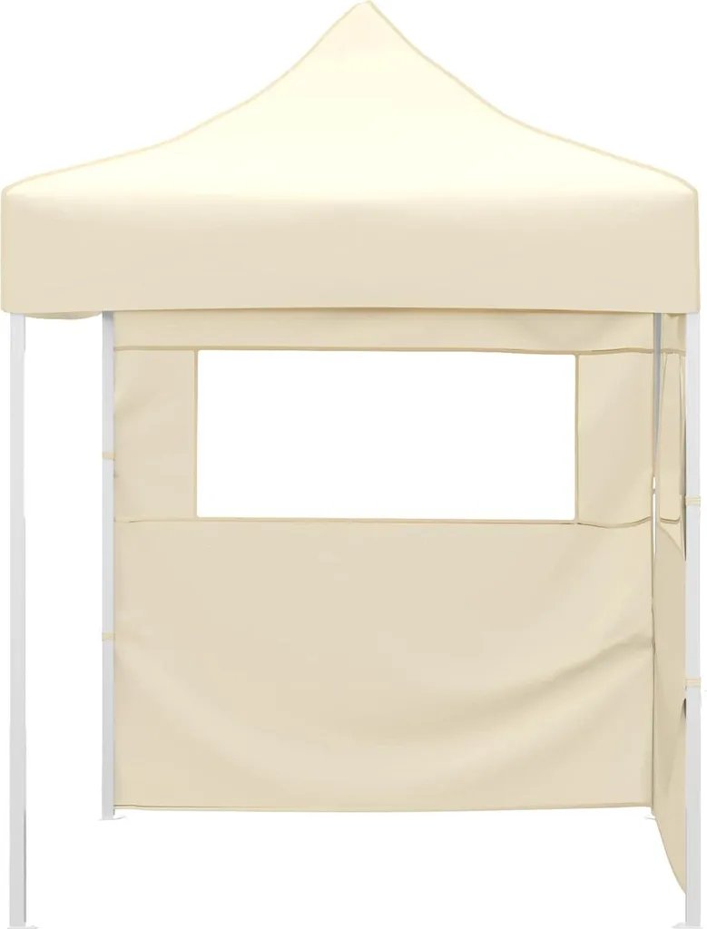 Tenda da Festa Pieghevole vidaXL 2x2m Crema - Impermeabile e UV