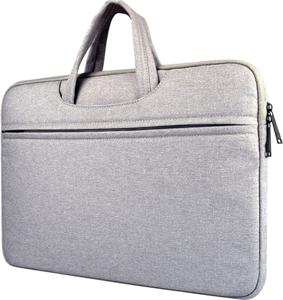Mobigear Oxford Laptop Aktentasche 13 - 14 Zoll Laptoptasche + Handgriff - Grau