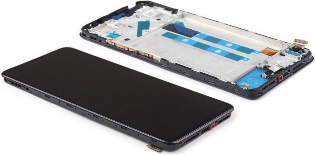 OEM - LCD Display Touchscreen Bildschirm Rahmen Schwarz für Xiaomi Redmi Note 11 Pro /11 Pro 5G /Poco X4 Pro & Werkzeug
