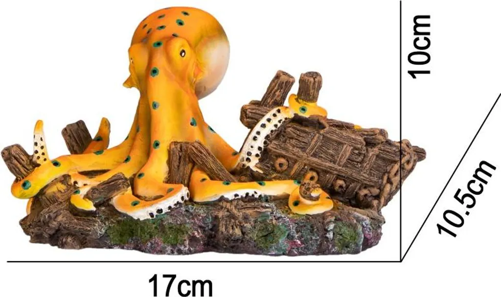 Décoration Aquarium Kruger Meier : Cachette Sans Risque pour Poissons