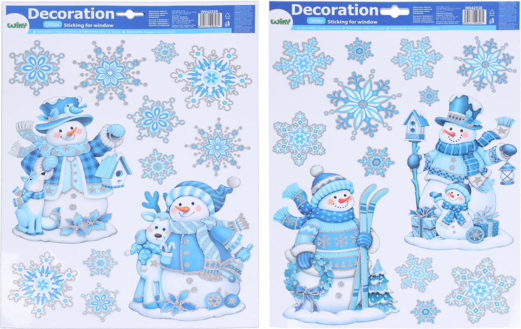 Fensterdekoration 41 x 29 cm WEIHNACHTEN