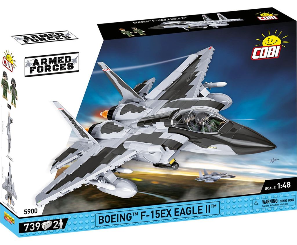 Cobi 739 Pcs Armed Forces /5900/ Boeing F-15X Eagleii