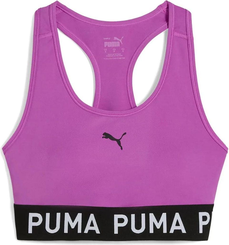 Puma 4KEEPS ELASTIC BRA - P - violett, Größe:XS