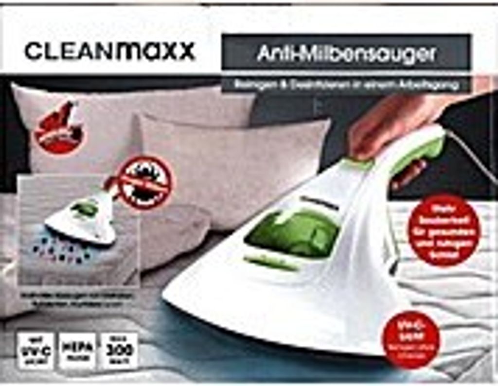 CLEANmaxx Milben-Handstaubsauger mit UV-C-Licht 300W Produktbild 9