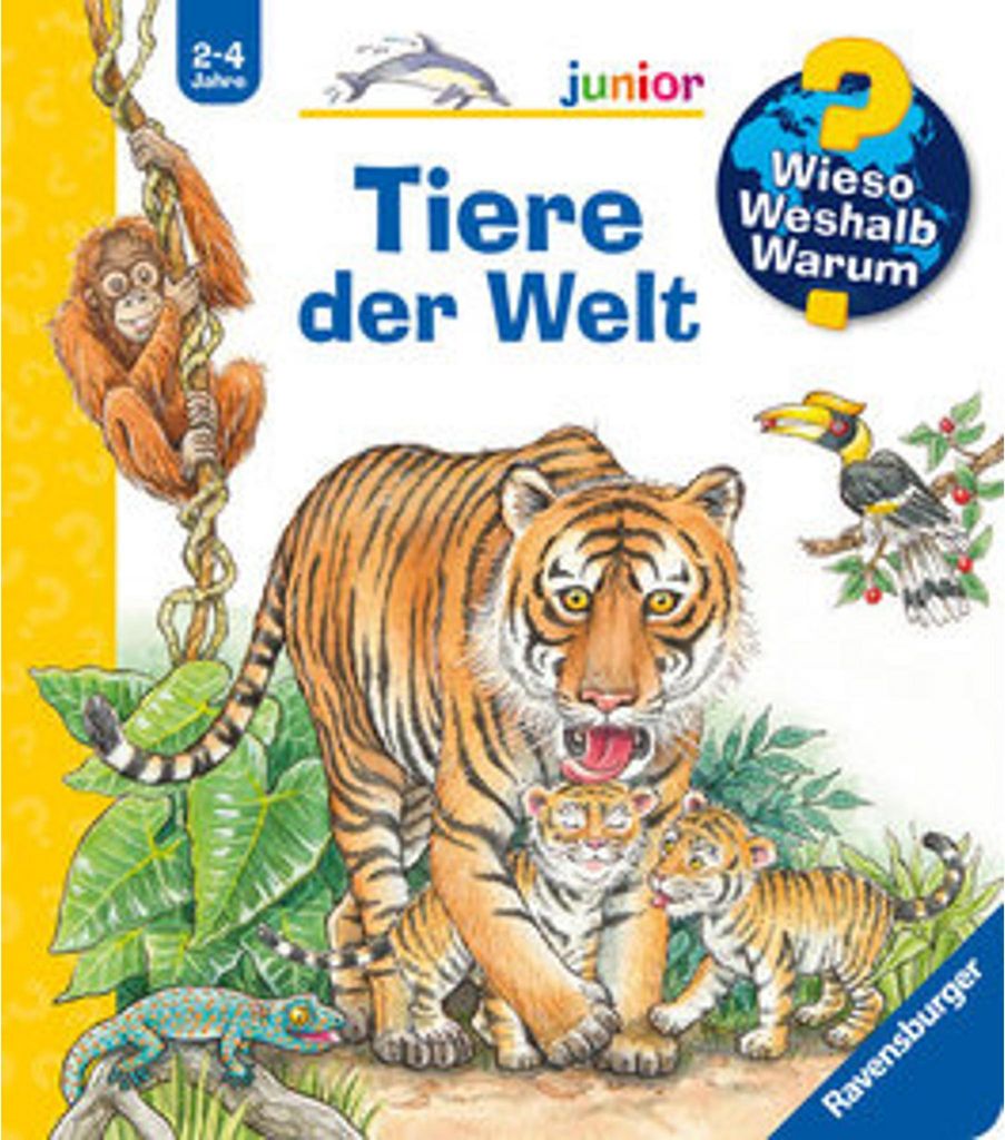 Wieso? Weshalb? Warum? junior, Band 73 - Tiere der Welt Produktbild 