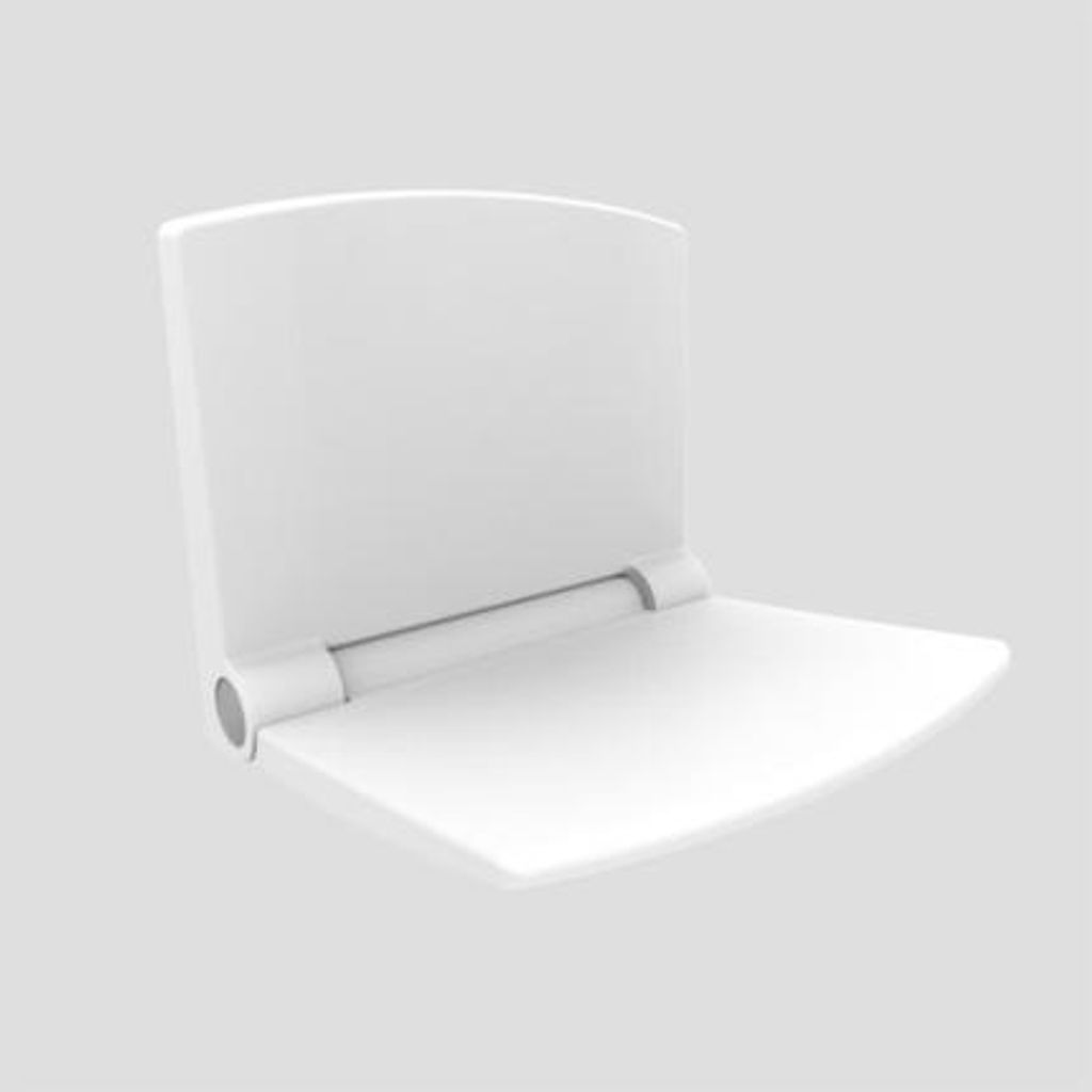 SANIT Duschsitz lifestyle Thermoplast weiß 54.002.01..0000 Produktbild 