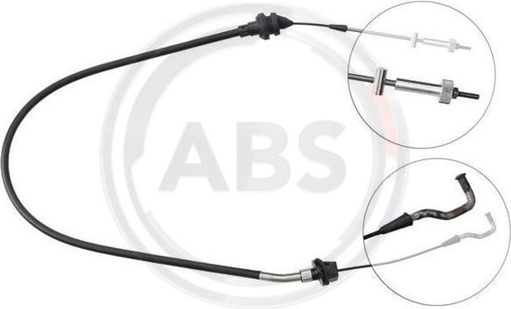 A.B.S. K30540 Gaszug OE 35411154508 kompatibel mit 5er E34