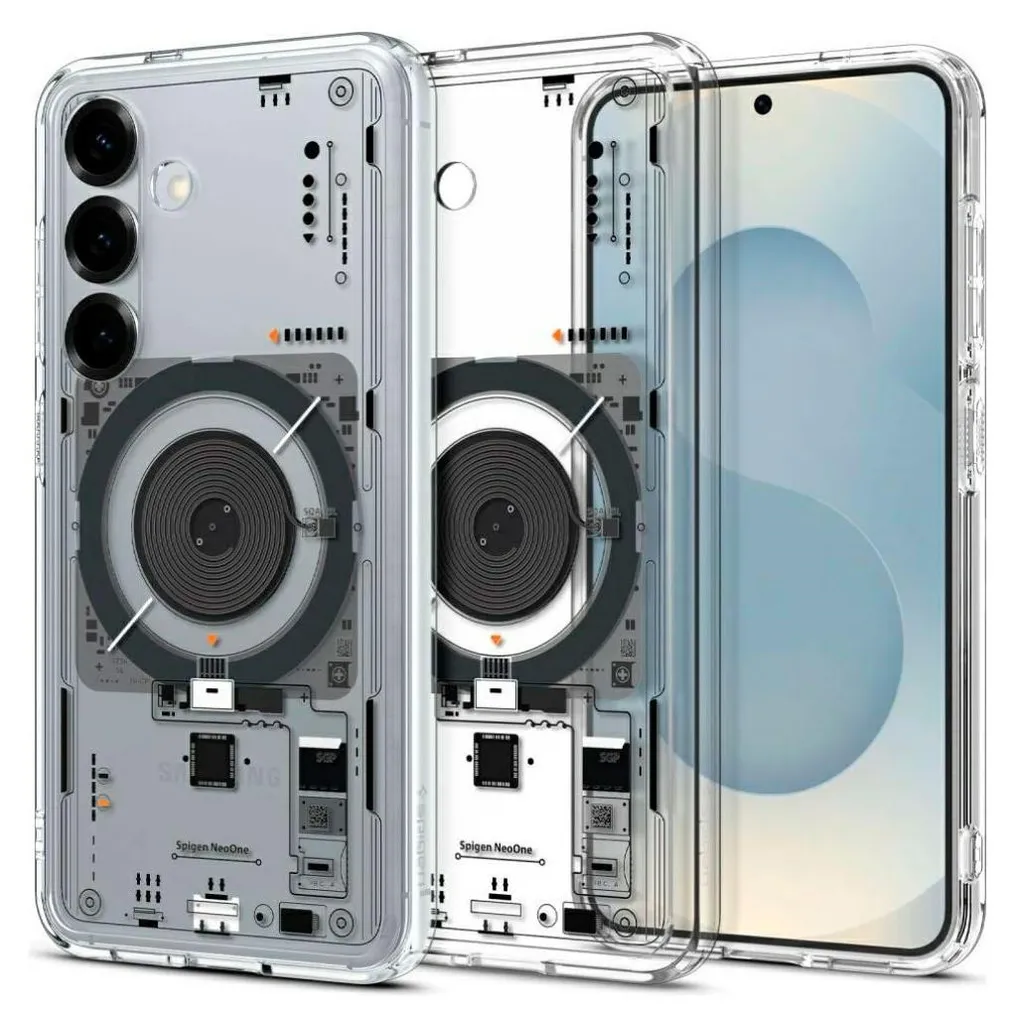 Coque Spigen Ultra Hybrid Mag pour Galaxy S25 Neo One transparente