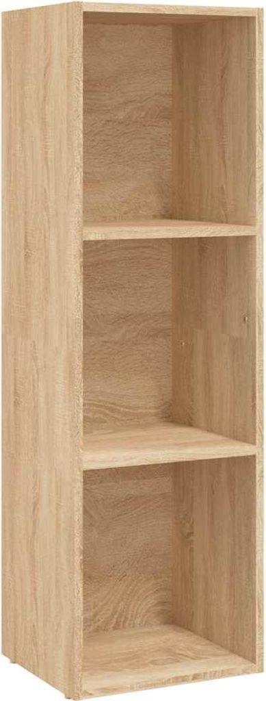 vidaXL Bücherregal/TV-Schrank Sonoma Eiche 36x30x114 cm Holzwerkstoff