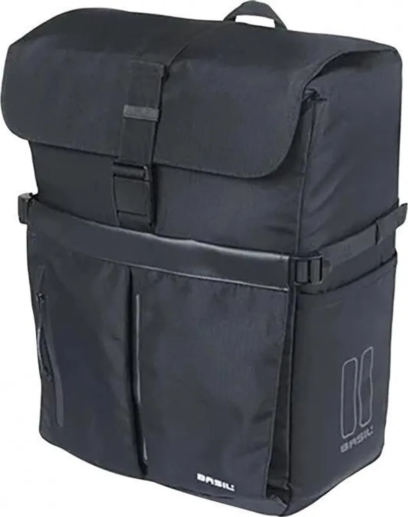 Sacoche vélo Basil MOVE 15L : fixez et emportez votre sac en un instant