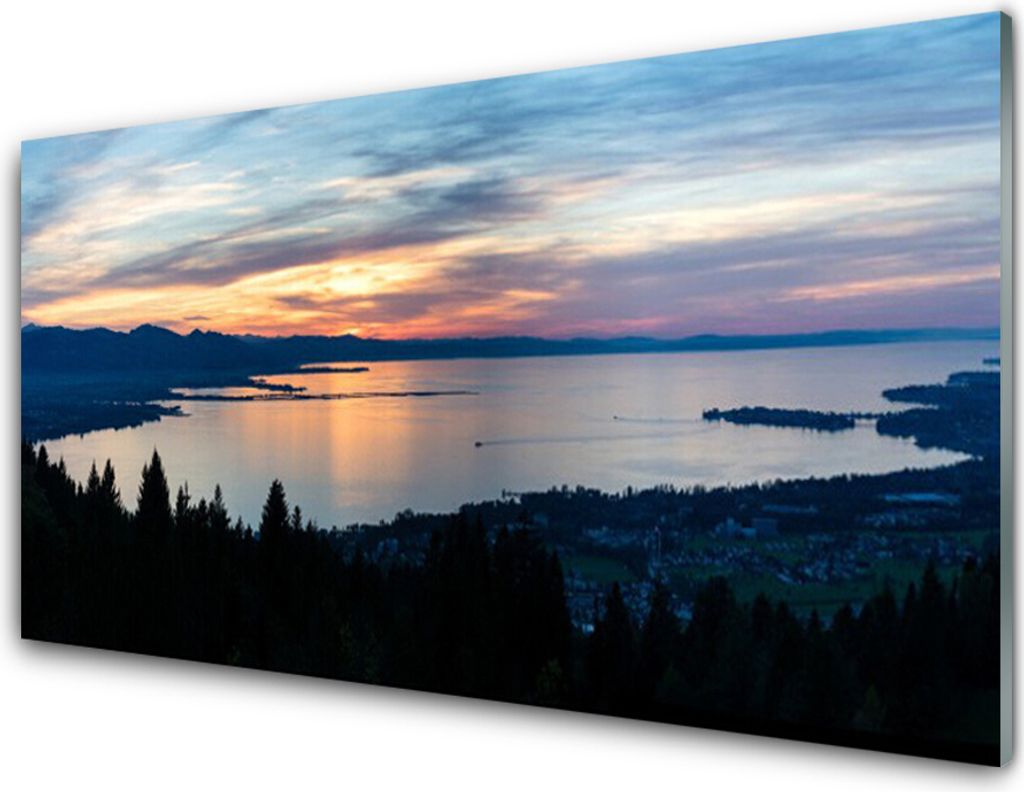 Acrylglasbilder 100x50 Wandbild Druck Meer Strand Produktbild 