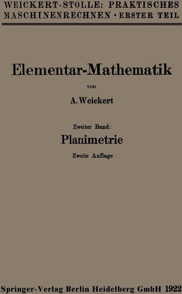 Elementar-Mathematik