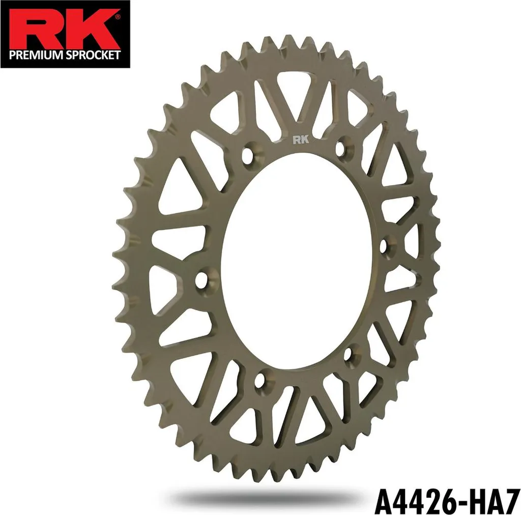 Remplacez votre pignon usé par le RK A4426 50 dents robuste en alu 520