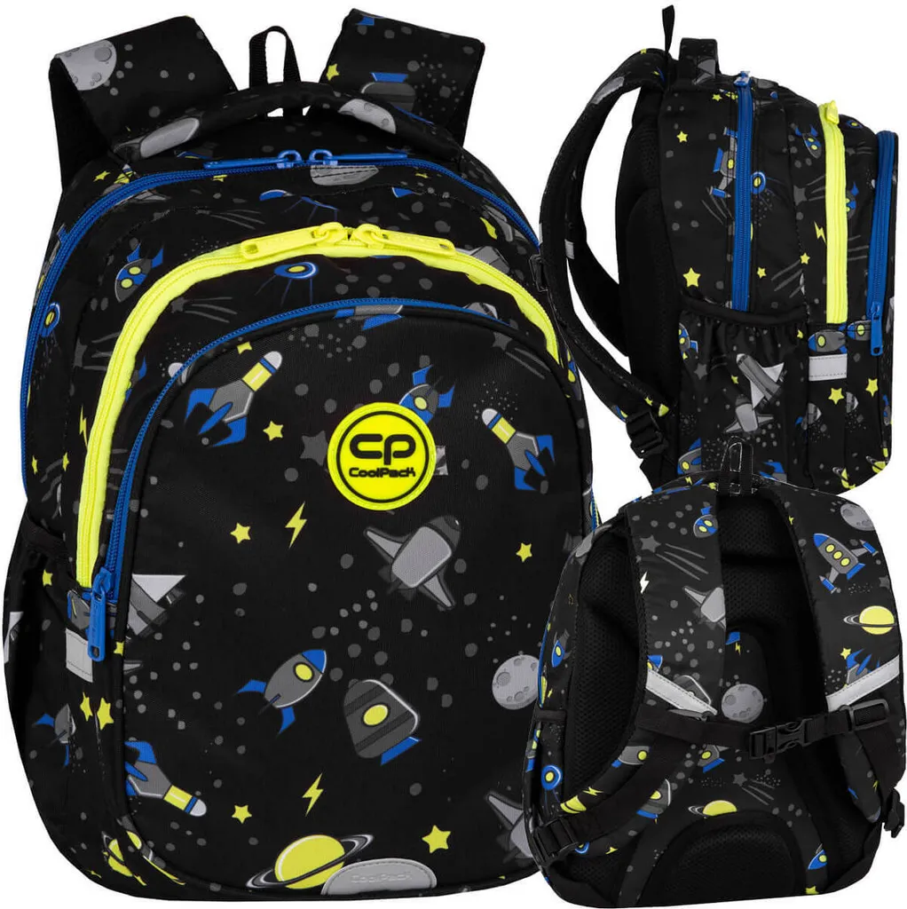 Sac à dos scolaire Coolpack Jerry ATLANTIS avec deux compartiments - 8