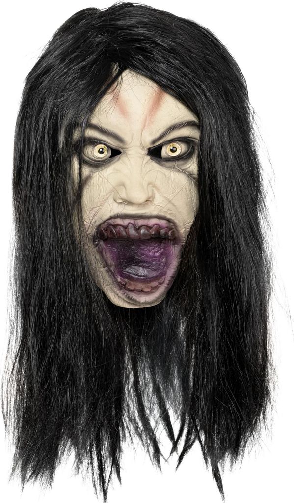 Wilde Furie - Zombie Halloween Maske Produktbild 