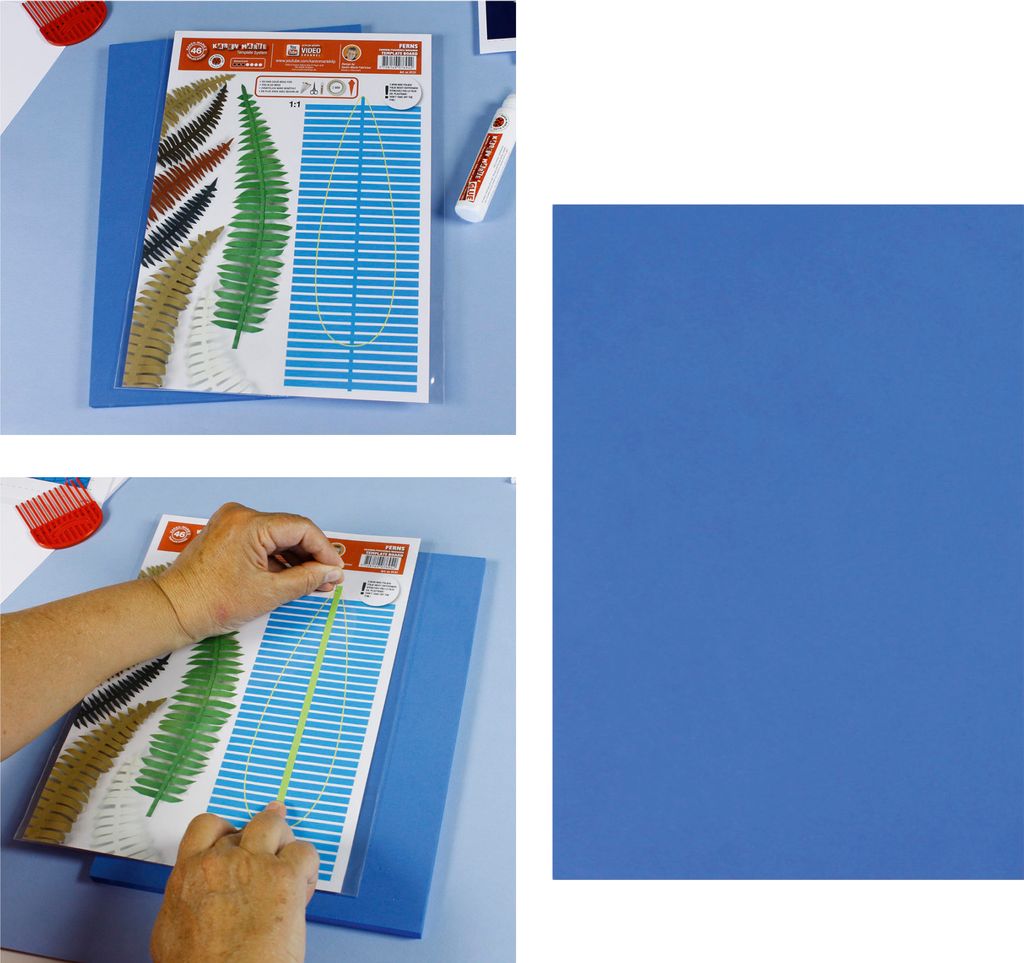 papier+ideen Quilling Foamboard A4