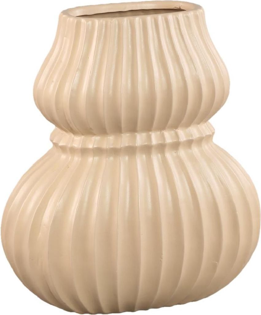 PTMD - Vase Halta - Beige - 30x19x35cm