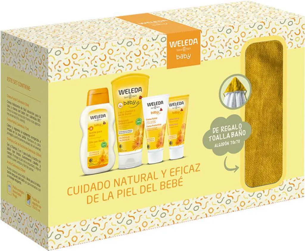 Baby Calendula Case 5 Unités - Soins Apaisants Haute Tolérance