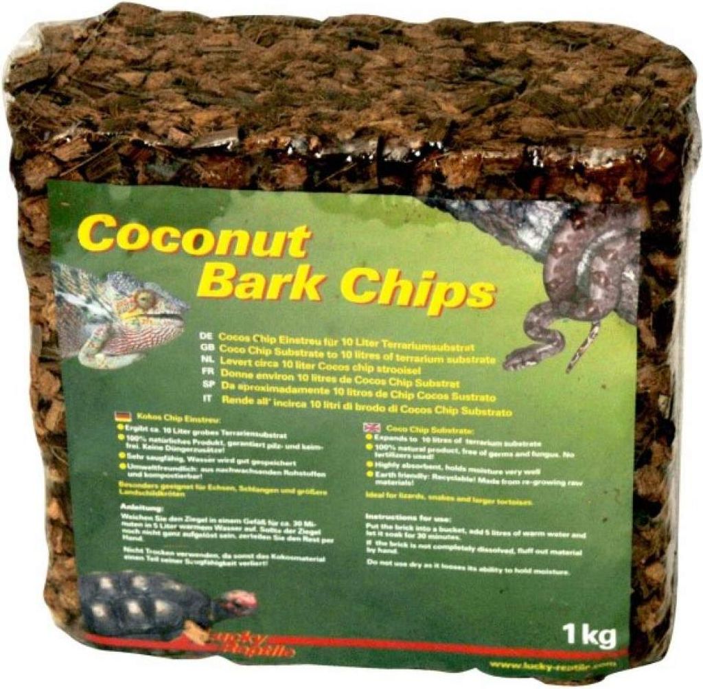 Lucky Reptile Coconut Bark Chips Produktbild 