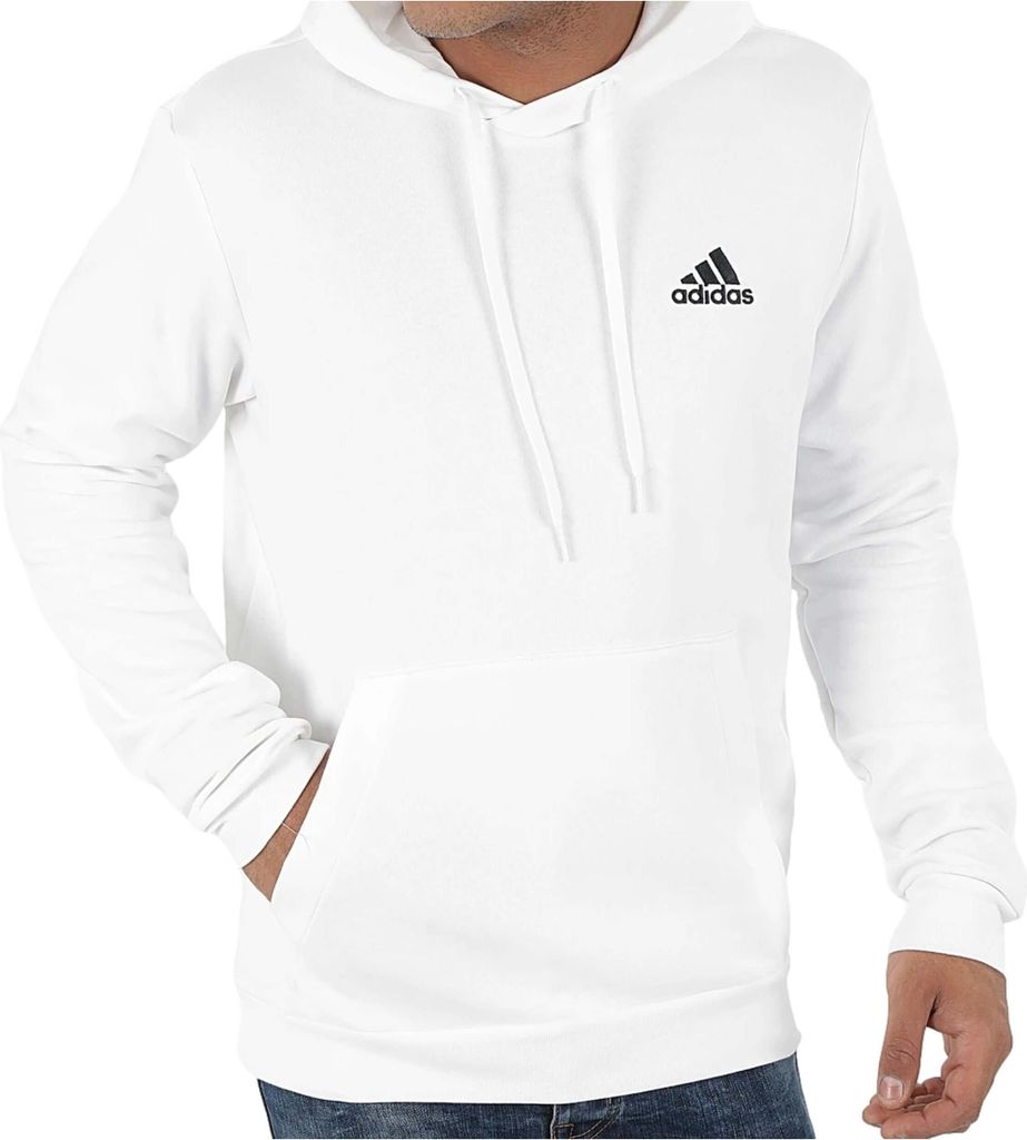 adidas Kapuzenpullover Herren, Größe:3XL, Farbe:Weiß